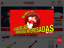 Tablet Screenshot of brokerdental.es